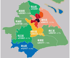 最新上海房價地圖，揭示魔都樓市現(xiàn)狀與未來趨勢展望
