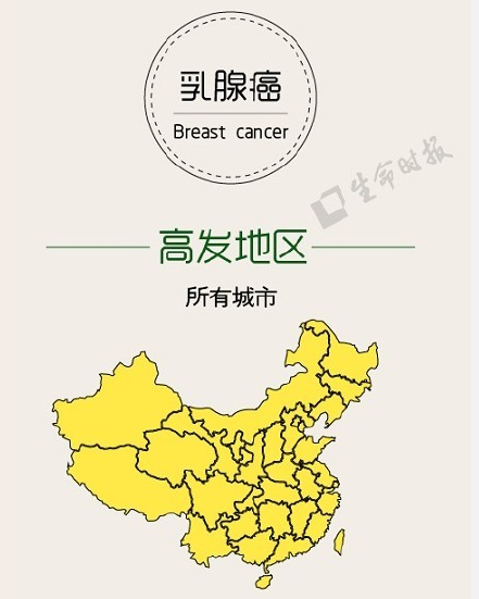 最新版癌癥地圖，揭示癌癥分布與防治策略的新視角